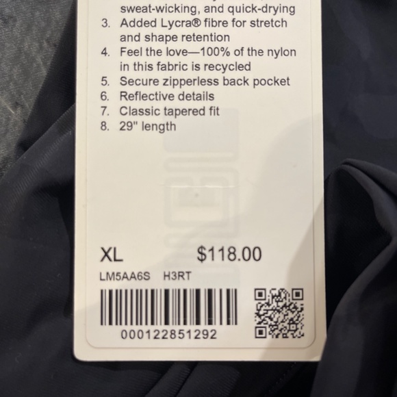 NWT Lululemon Surge Jogger - Picture 5 of 5